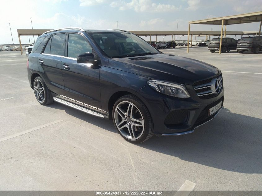 2016 MERCEDES-BENZ GLE-CLASS - WDCDA5GB2GA691503