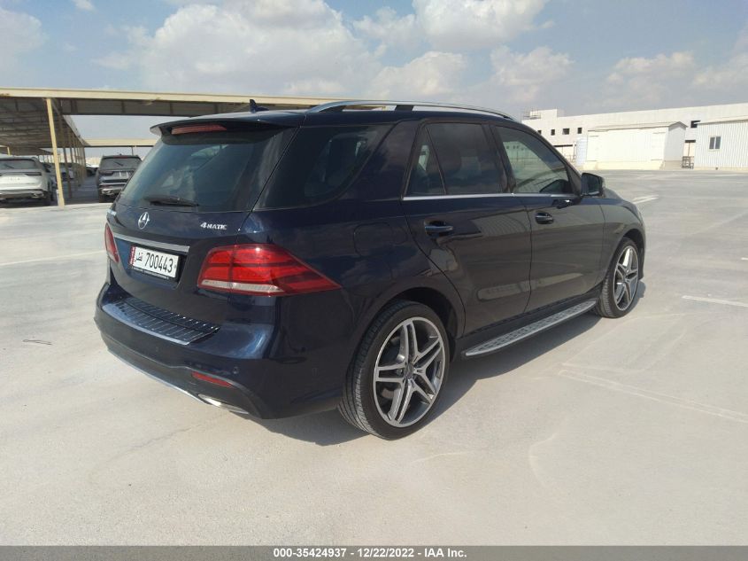 2016 MERCEDES-BENZ GLE-CLASS - WDCDA5GB2GA691503