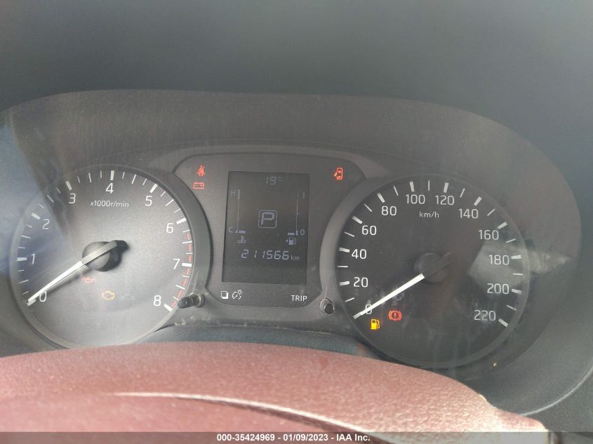 2017 NISSAN NAVARA - VSKDD3C24HA070089