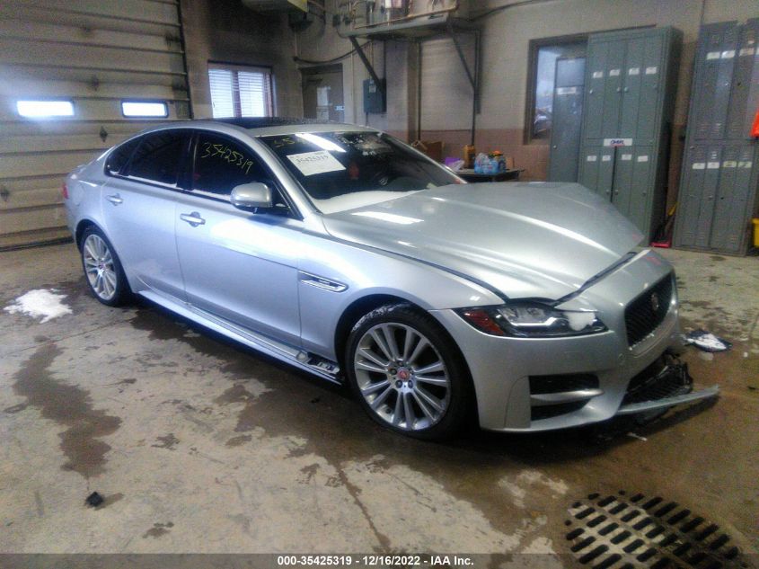 SAJBF4FX2JCY55383 JAGUAR XF 25T R-SPORT 2018