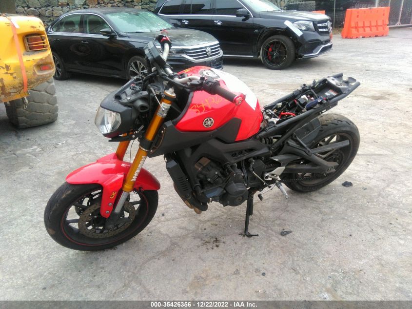 2014 YAMAHA FZ09 JYARN33E1EA002922