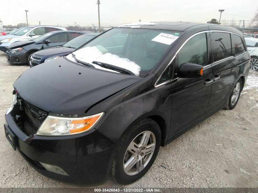 VIN 5FNRL5H94DB018507 2013 HONDA ODYSSEY no.2