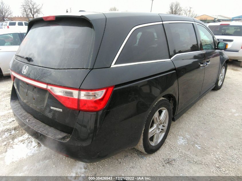 VIN 5FNRL5H94DB018507 2013 HONDA ODYSSEY no.4