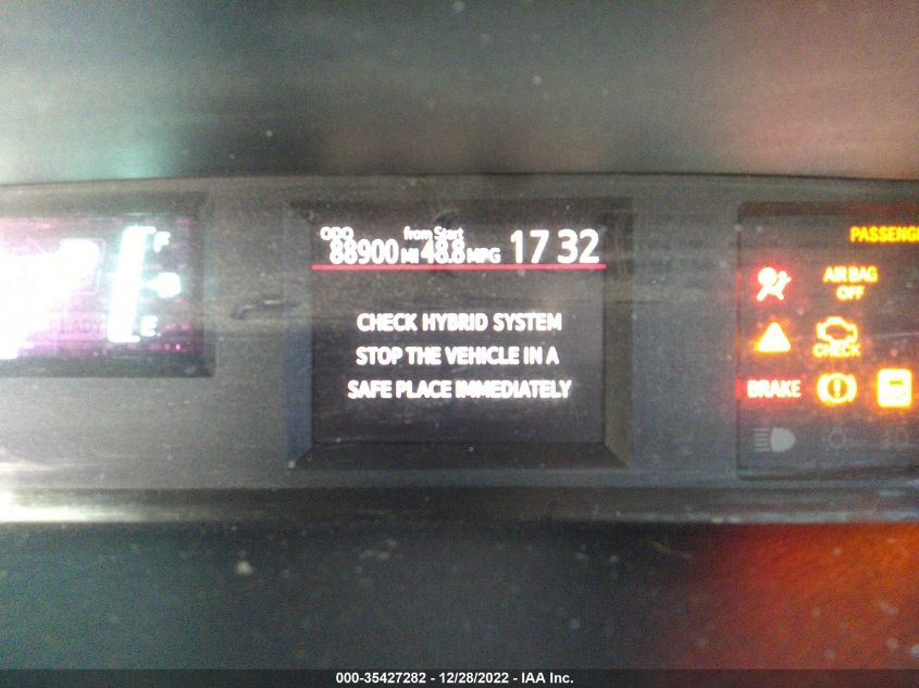 2014 TOYOTA PRIUS C ONE/THREE/TWO/FOUR JTDKDTB39E1571218