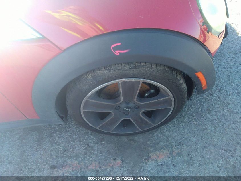 2013 MINI COOPER HARDTOP S WMWSV3C51DT477587