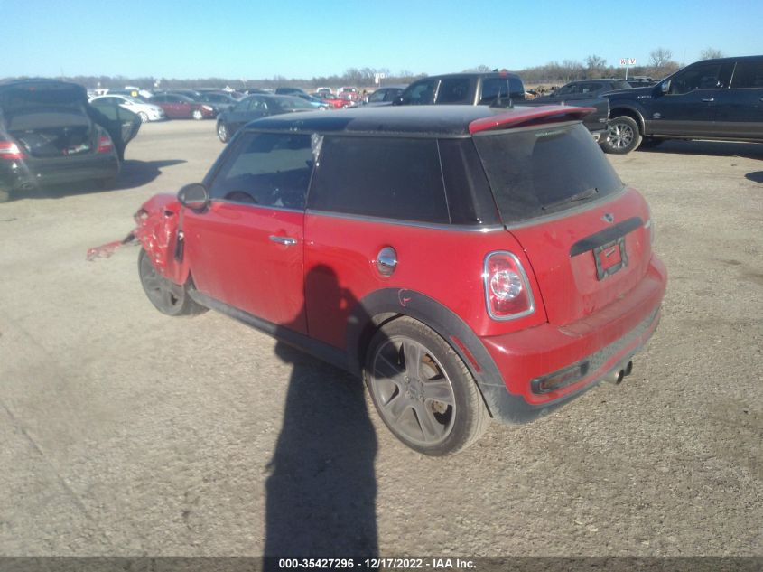 2013 MINI COOPER HARDTOP S WMWSV3C51DT477587
