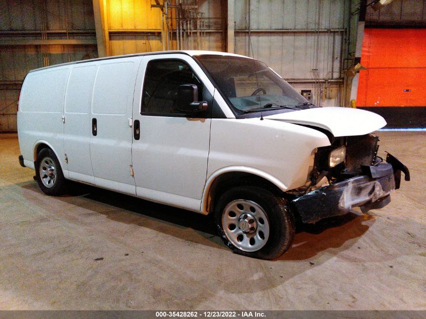 2013 CHEVROLET EXPRESS CARGO VAN - 1GCSGAFX0D1130441