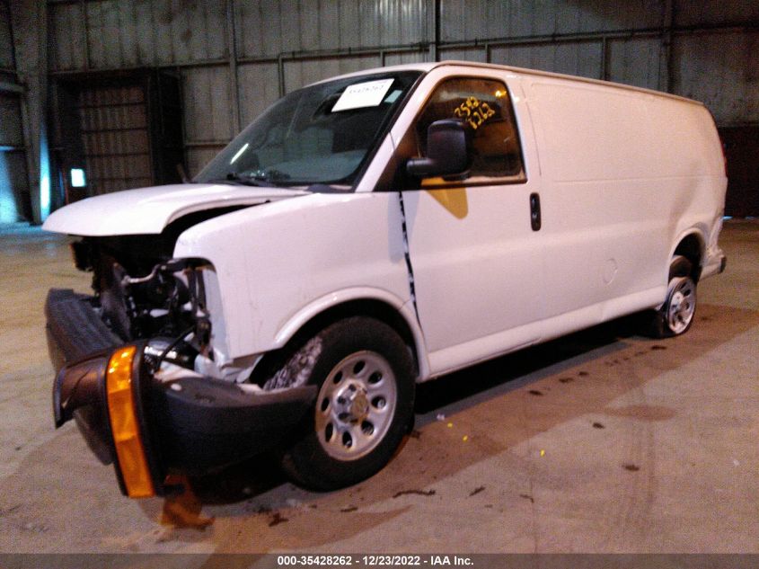 2013 CHEVROLET EXPRESS CARGO VAN - 1GCSGAFX0D1130441