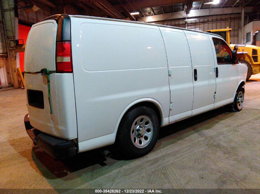2013 CHEVROLET EXPRESS CARGO VAN - 1GCSGAFX0D1130441