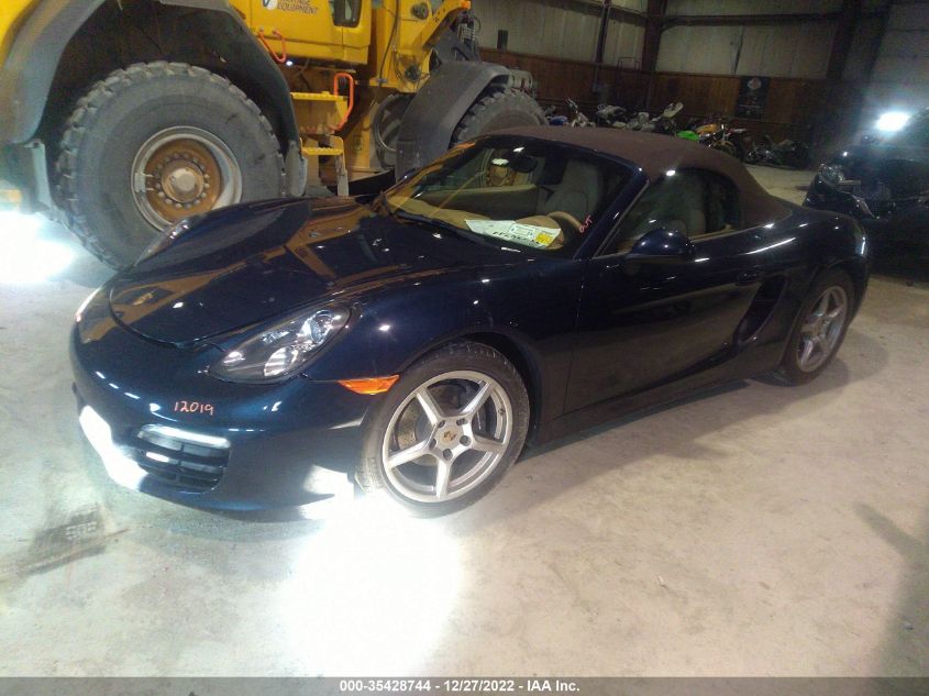 2013 PORSCHE BOXSTER WP0CA2A87DS112735