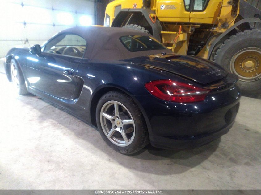 2013 PORSCHE BOXSTER WP0CA2A87DS112735
