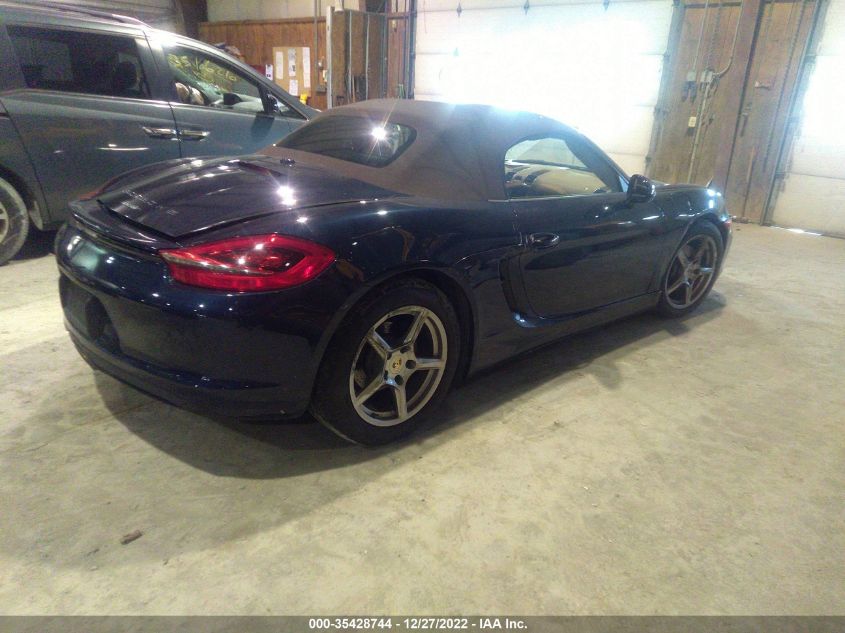 2013 PORSCHE BOXSTER WP0CA2A87DS112735