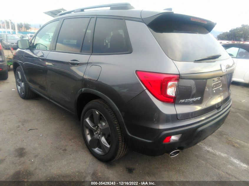2021 HONDA PASSPORT TOURING 5FNYF7H90MB015795