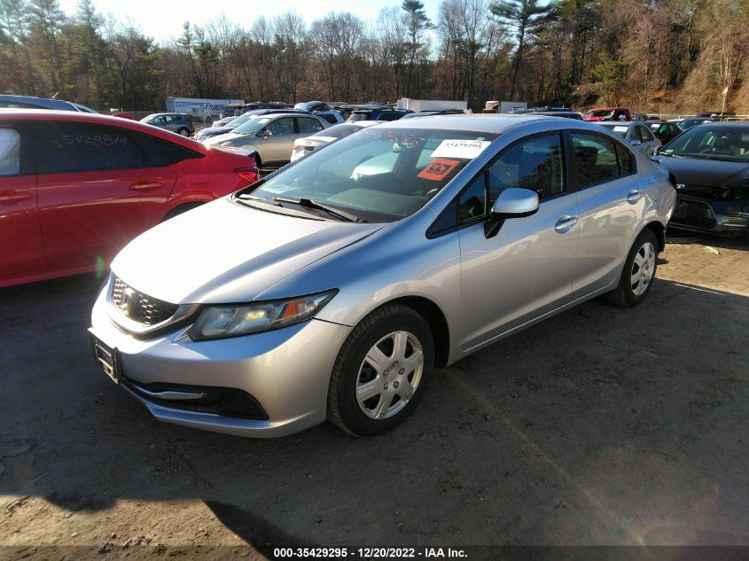 2013 HONDA CIVIC SDN LX 2HGFB2F56DH530740
