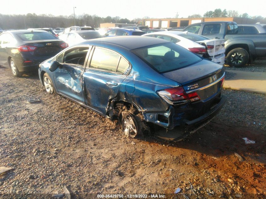 2013 HONDA CIVIC LX - 2HGFB2F56DH532682
