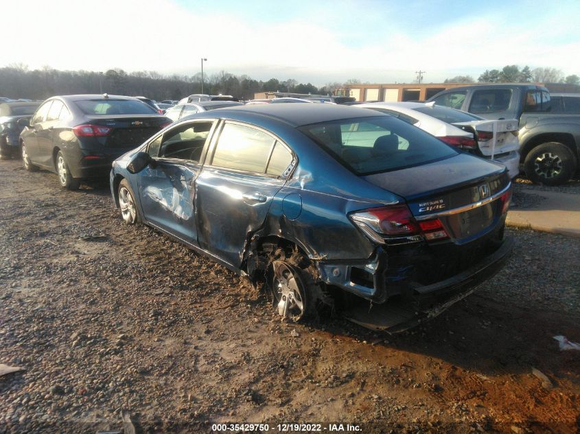 2013 HONDA CIVIC LX - 2HGFB2F56DH532682