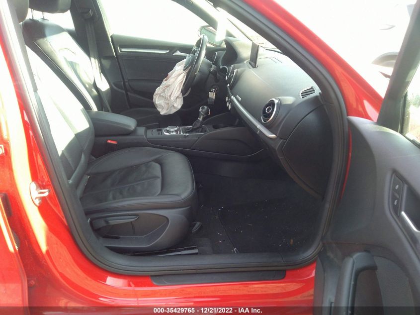 2015 AUDI S3/A3 2.0T PREMIUM WAUBFGFF1F1120353