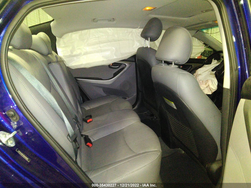 2013 HYUNDAI ELANTRA VIN: 5NPDH4AE7DH416504