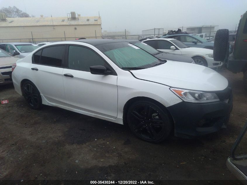 2017 HONDA ACCORD SEDAN SPORT - 1HGCR2F55HA167334