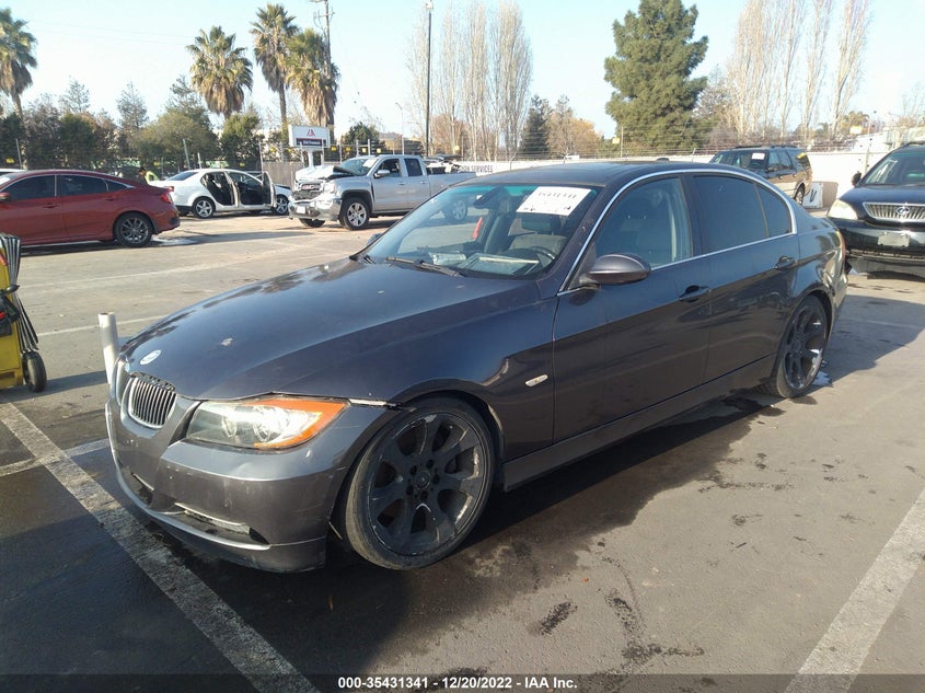 2006 BMW 3 SERIES VIN: WBAVB33516KR75559