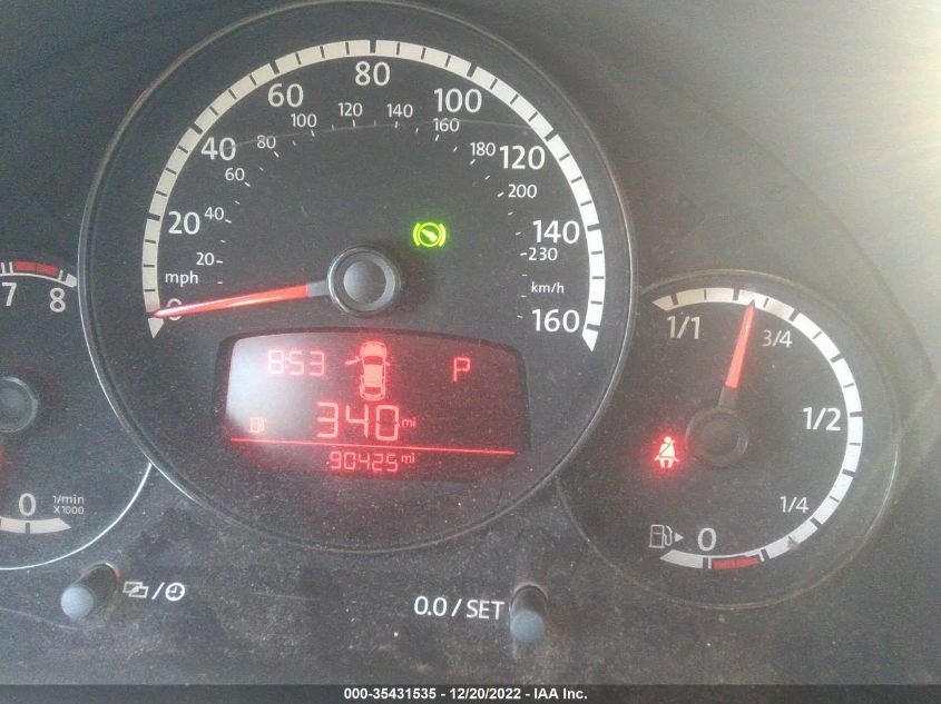 2013 VOLKSWAGEN BEETLE CONVERTIBLE 2.5L 3VW5P7AT0DM817276