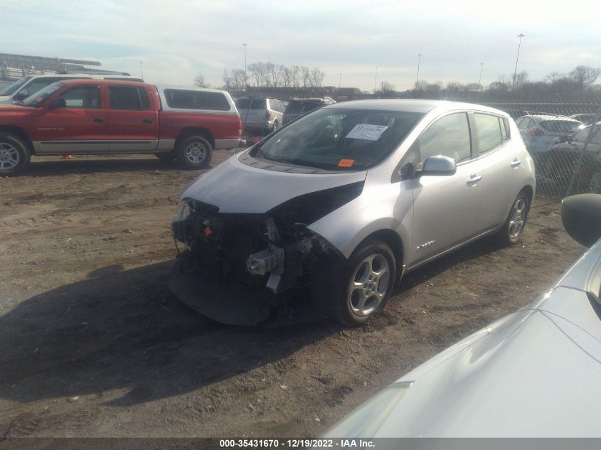 2013 NISSAN LEAF SV 1N4AZ0CP9DC410549