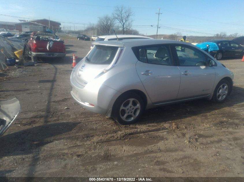 2013 NISSAN LEAF SV 1N4AZ0CP9DC410549