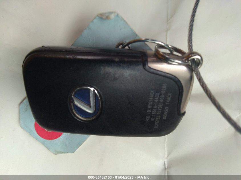 2013 LEXUS CT 200H HYBRID JTHKD5BH2D2166705