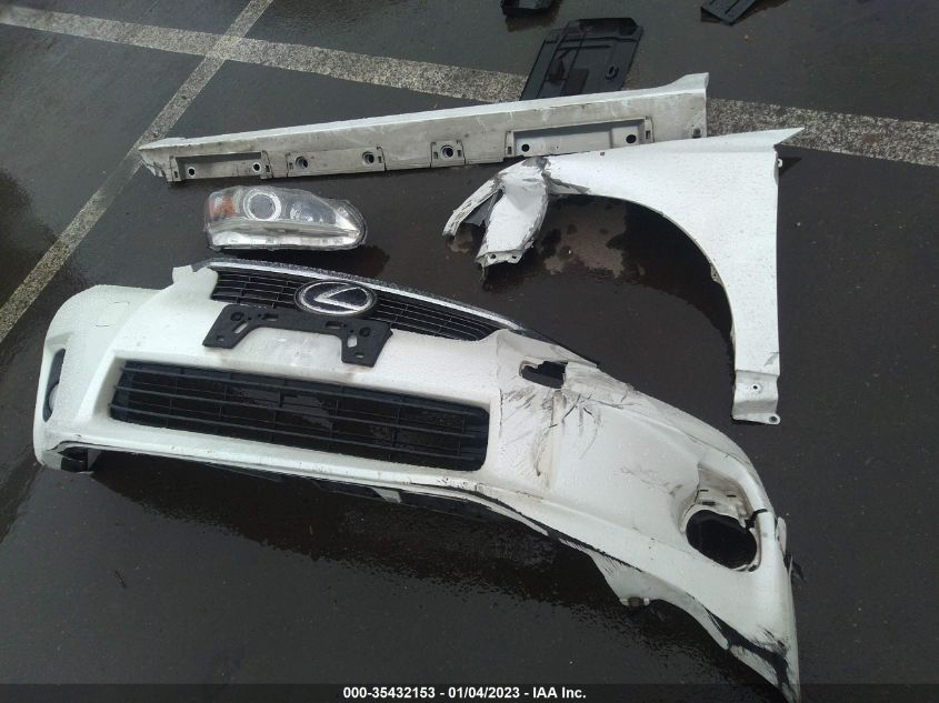 2013 LEXUS CT 200H HYBRID JTHKD5BH2D2166705