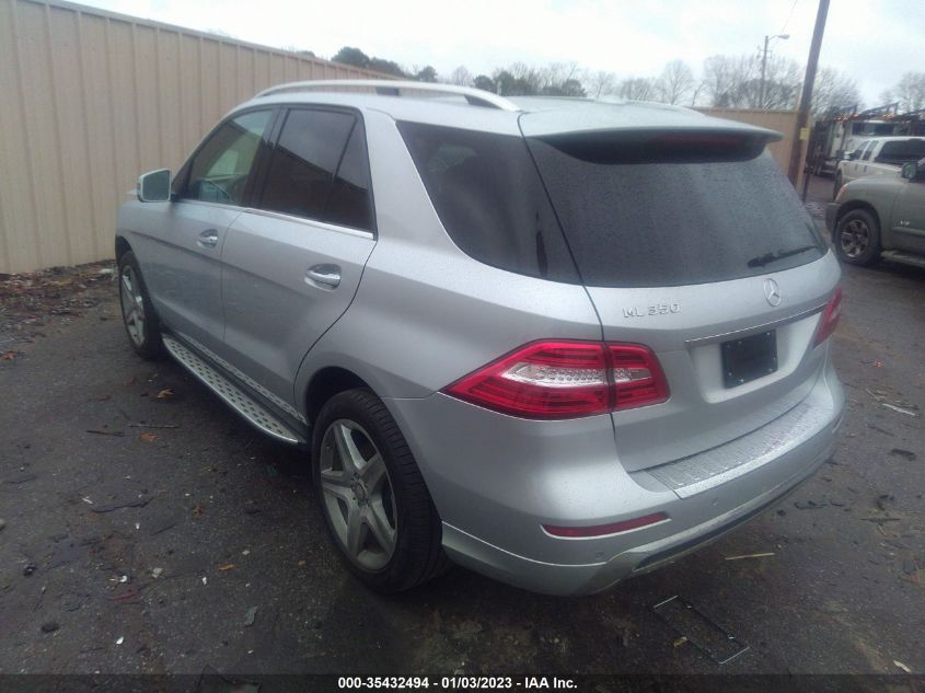 2015 MERCEDES-BENZ M-CLASS ML 350 4JGDA5JB8FA598803