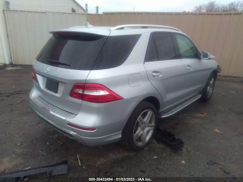 2015 MERCEDES-BENZ M-CLASS ML 350 4JGDA5JB8FA598803