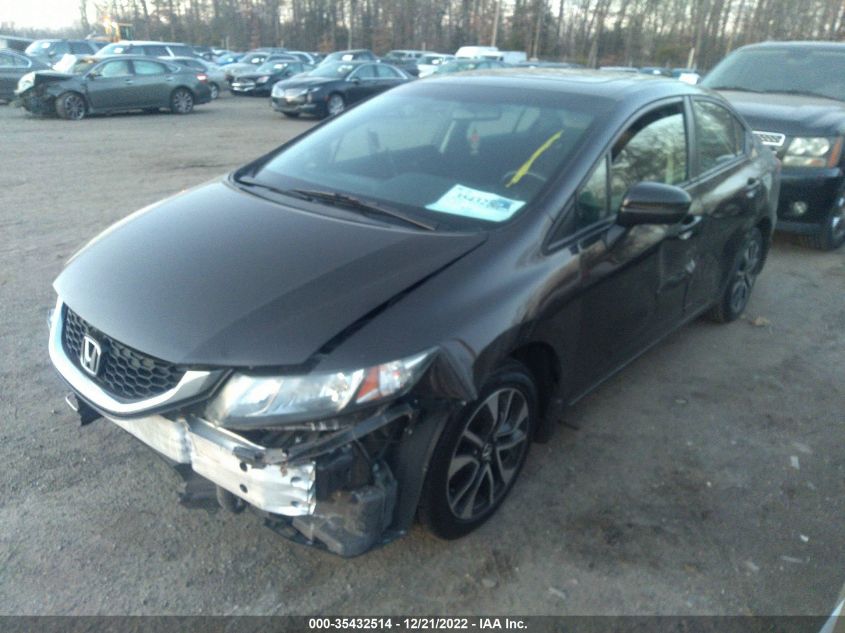 2014 HONDA CIVIC EX - 2HGFB2F85EH550120