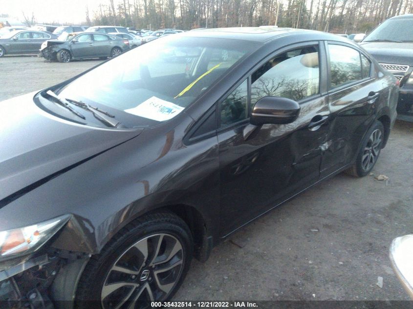 2014 HONDA CIVIC EX - 2HGFB2F85EH550120