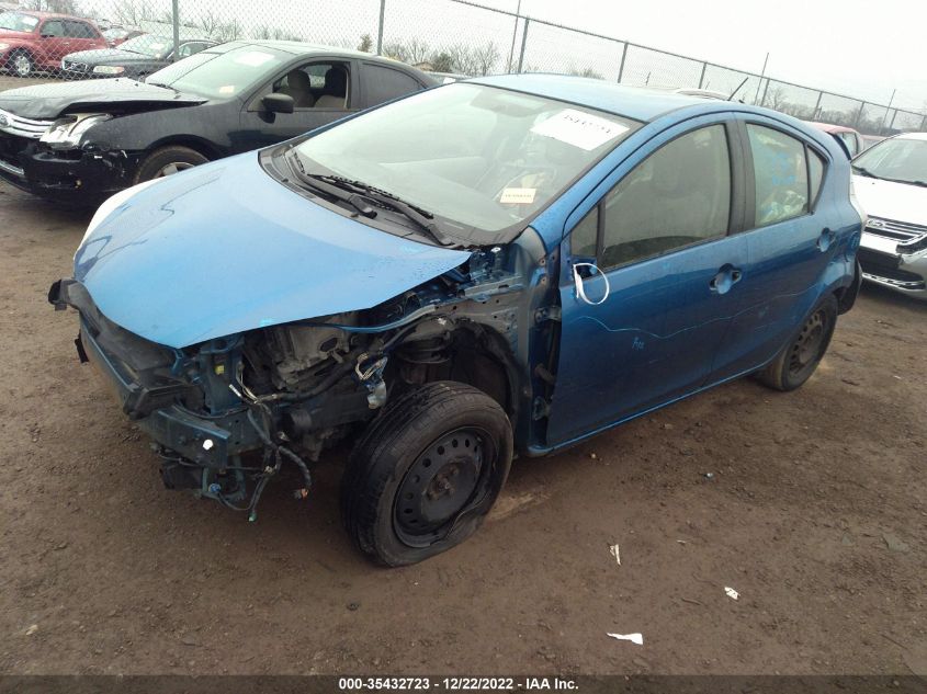 2013 TOYOTA PRIUS C ONE/TWO/THREE/FOUR JTDKDTB33D1548936