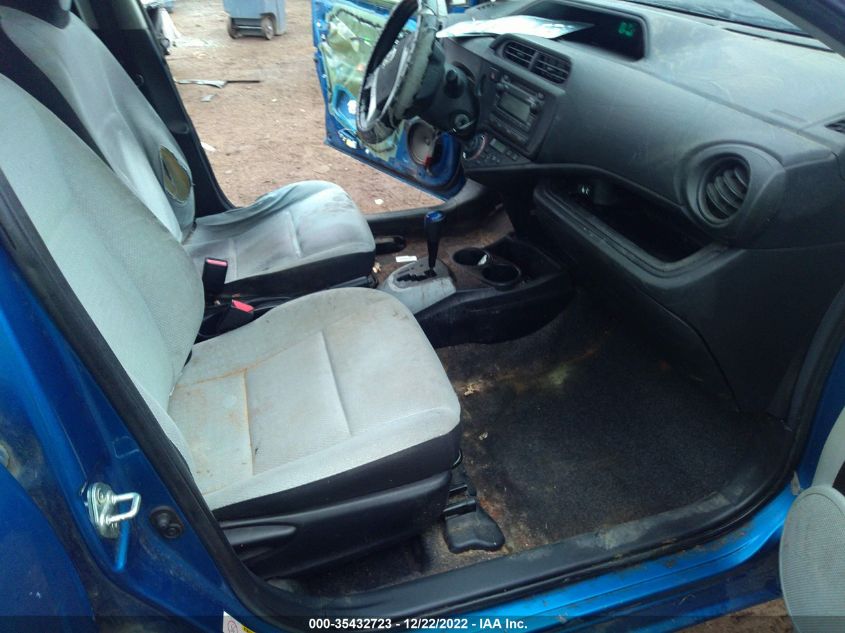 2013 TOYOTA PRIUS C ONE/TWO/THREE/FOUR JTDKDTB33D1548936
