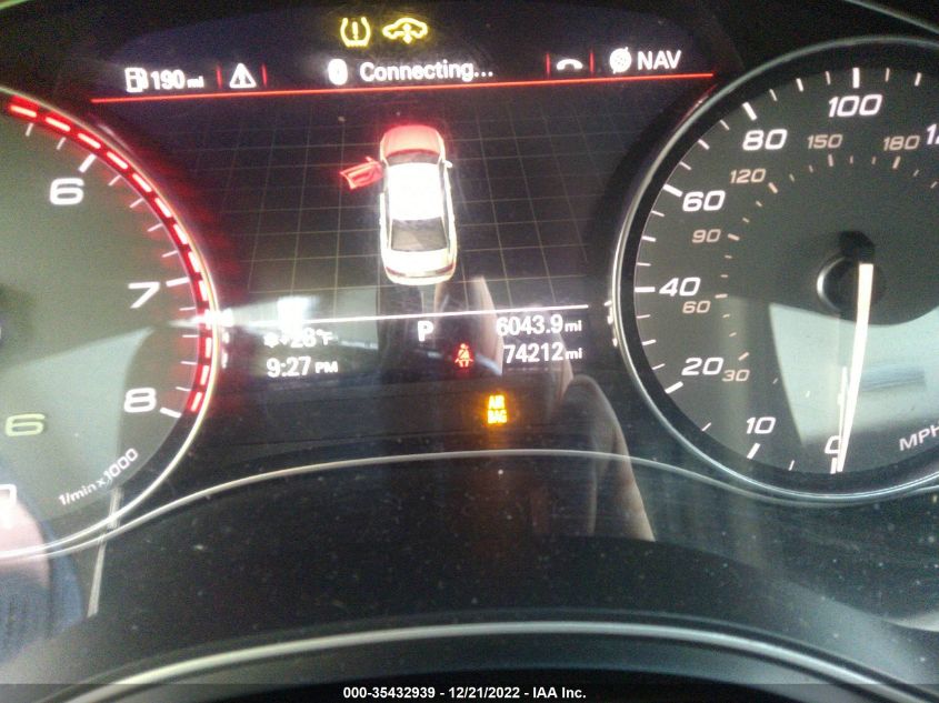 2013 AUDI S6 PRESTIGE WAUF2AFC7DN091950