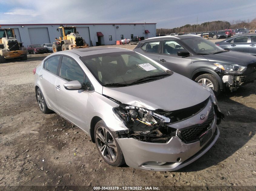 2014 KIA FORTE EX - KNAFZ4A80E5110551