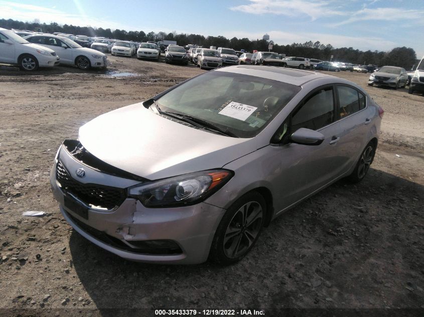 2014 KIA FORTE EX - KNAFZ4A80E5110551