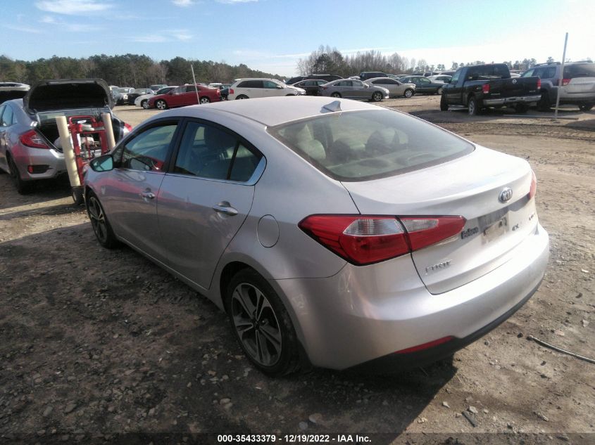 2014 KIA FORTE EX - KNAFZ4A80E5110551
