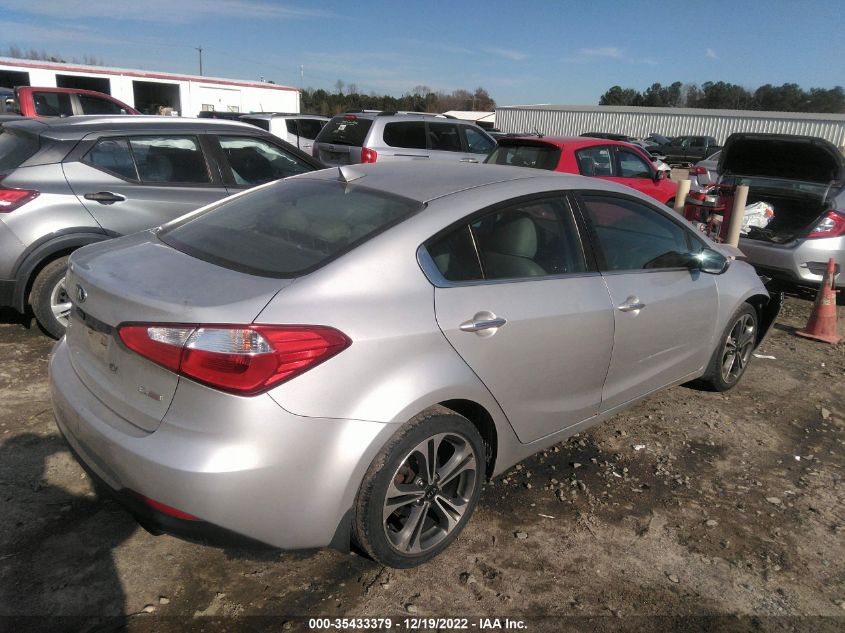 2014 KIA FORTE EX - KNAFZ4A80E5110551