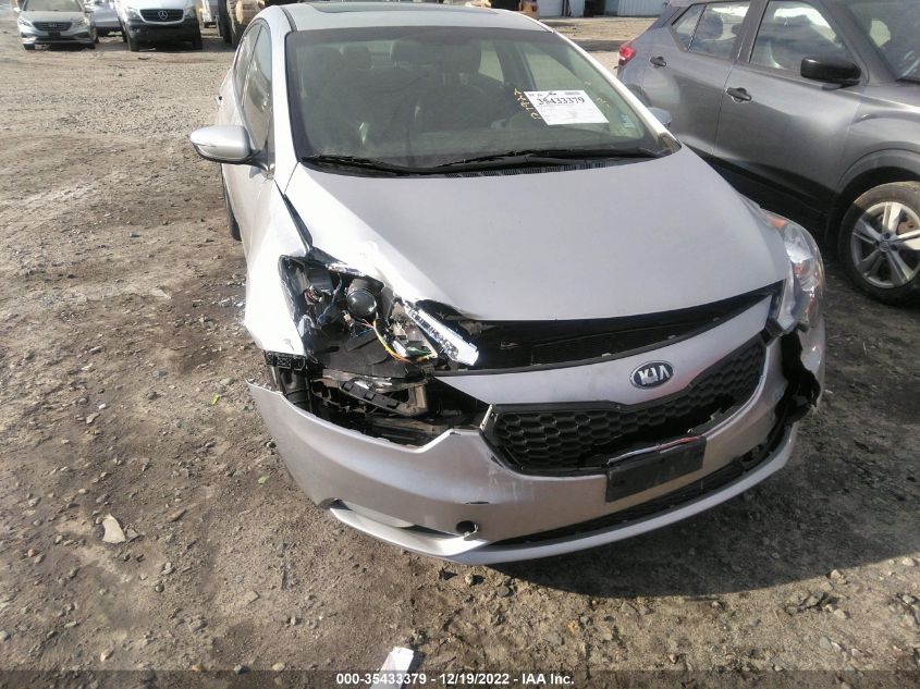 2014 KIA FORTE EX - KNAFZ4A80E5110551