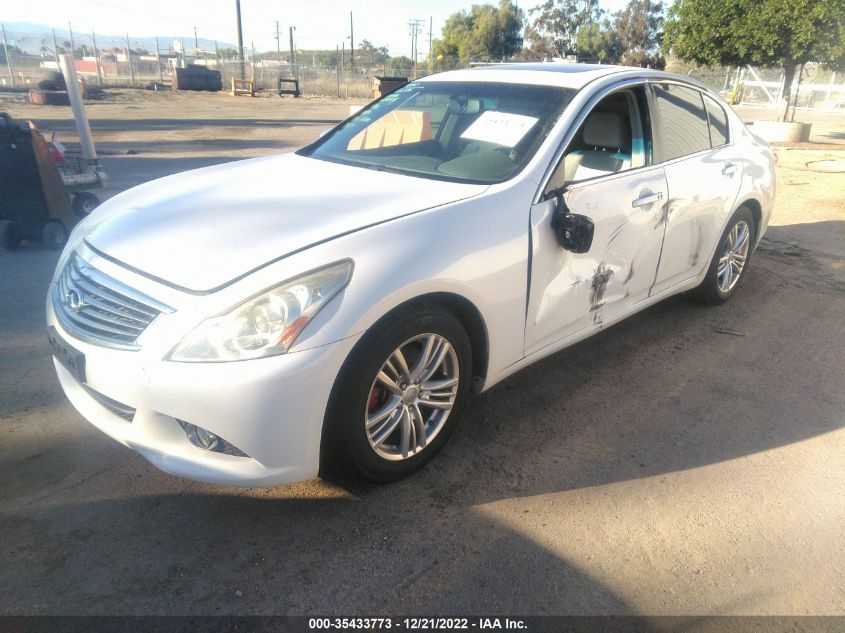 2013 INFINITI G37 SEDAN JOURNEY - JN1CV6AP3DM719922
