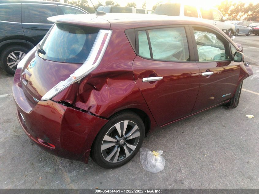 2016 NISSAN LEAF SV 1N4BZ0CP1GC301561