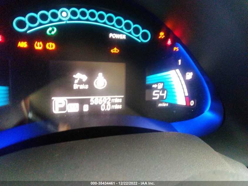 2016 NISSAN LEAF SV 1N4BZ0CP1GC301561
