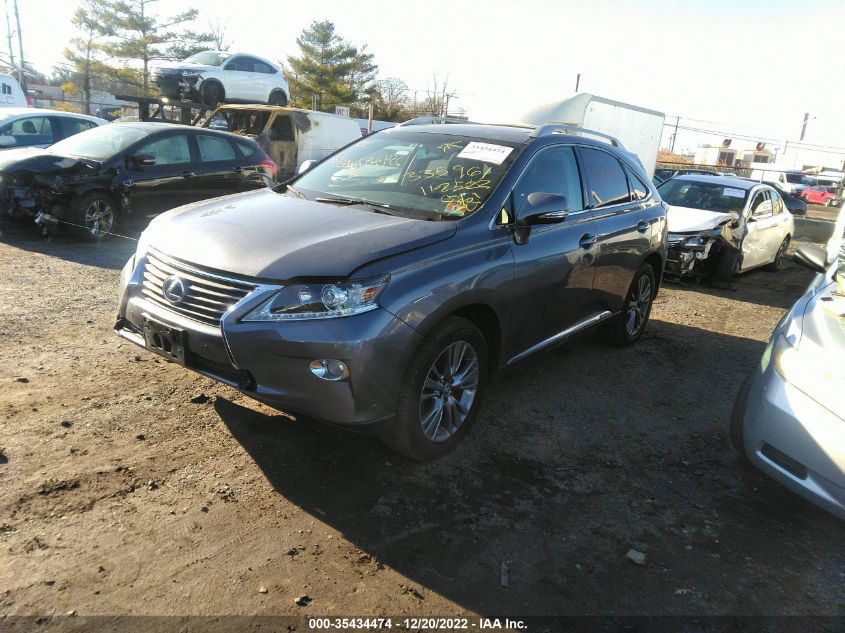 2013 LEXUS RX 450H JTJBC1BA4D2065176