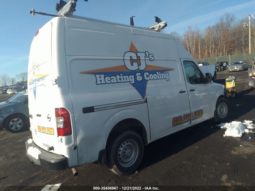 2021 NISSAN NV CARGO S 1N6BF0LY4MN810682