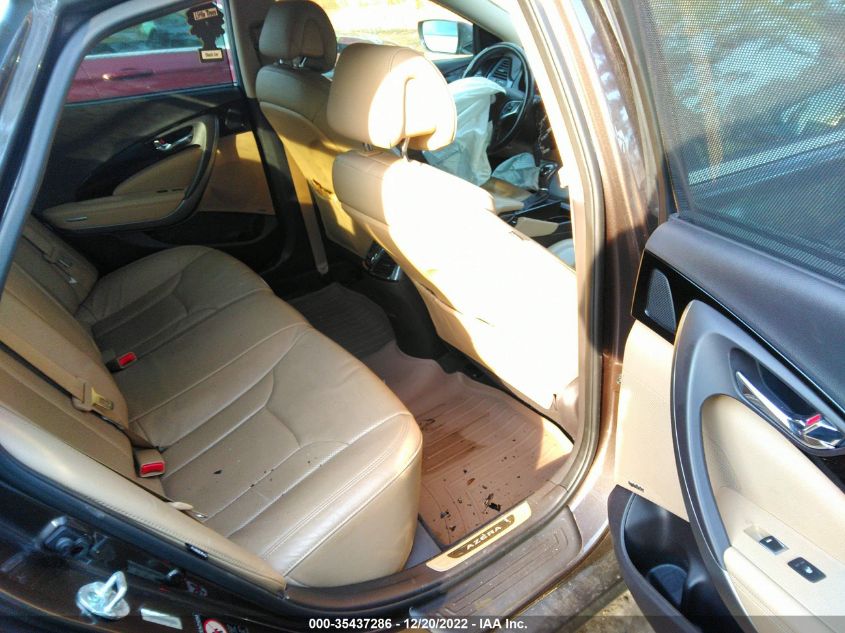2015 HYUNDAI AZERA LIMITED KMHFH4JG3FA432070