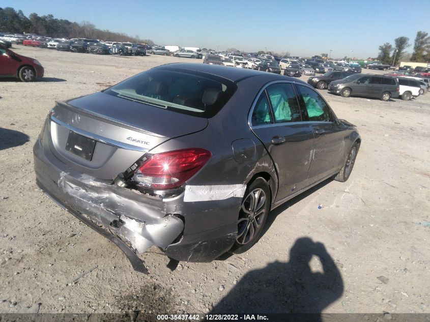 2015 MERCEDES-BENZ C-CLASS C 300 55SWF4KB6FU070187