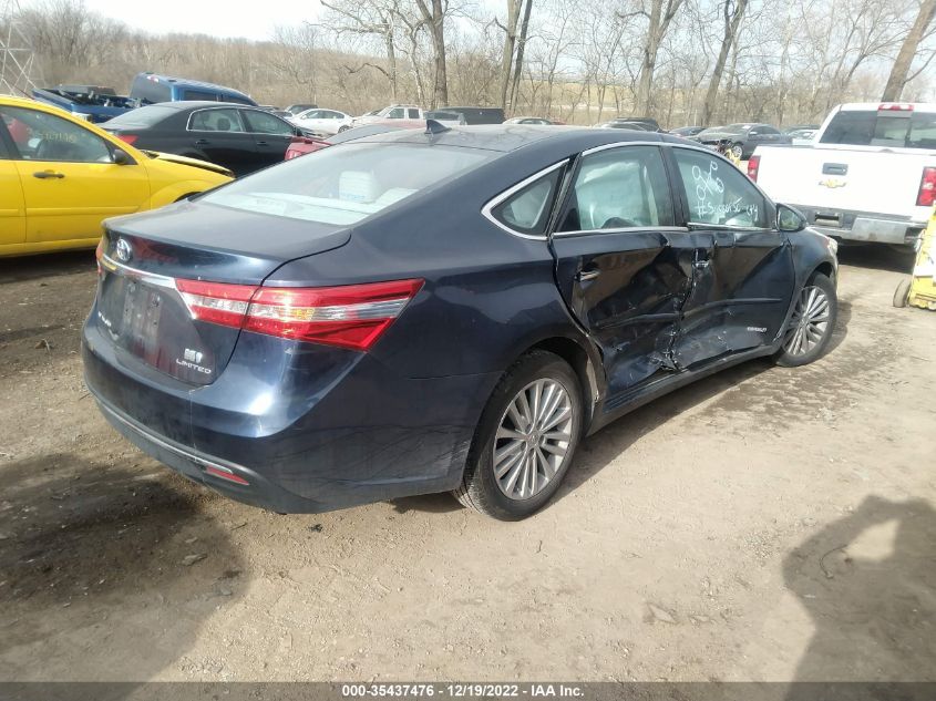 2014 TOYOTA AVALON HYBRID LIMITED/XLE TOURING 4T1BD1EB3EU030974