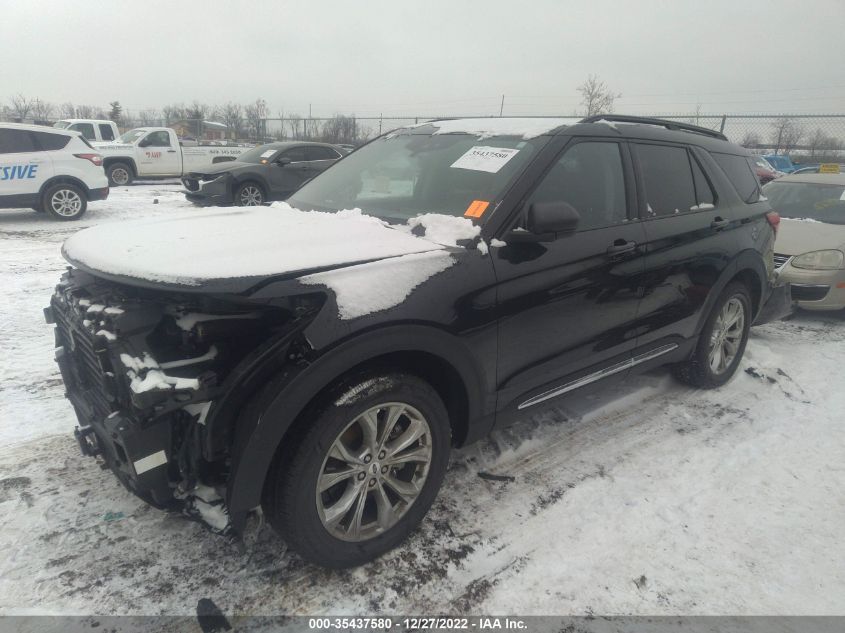 2021 FORD EXPLORER XLT - 1FMSK8DH4MGA28944